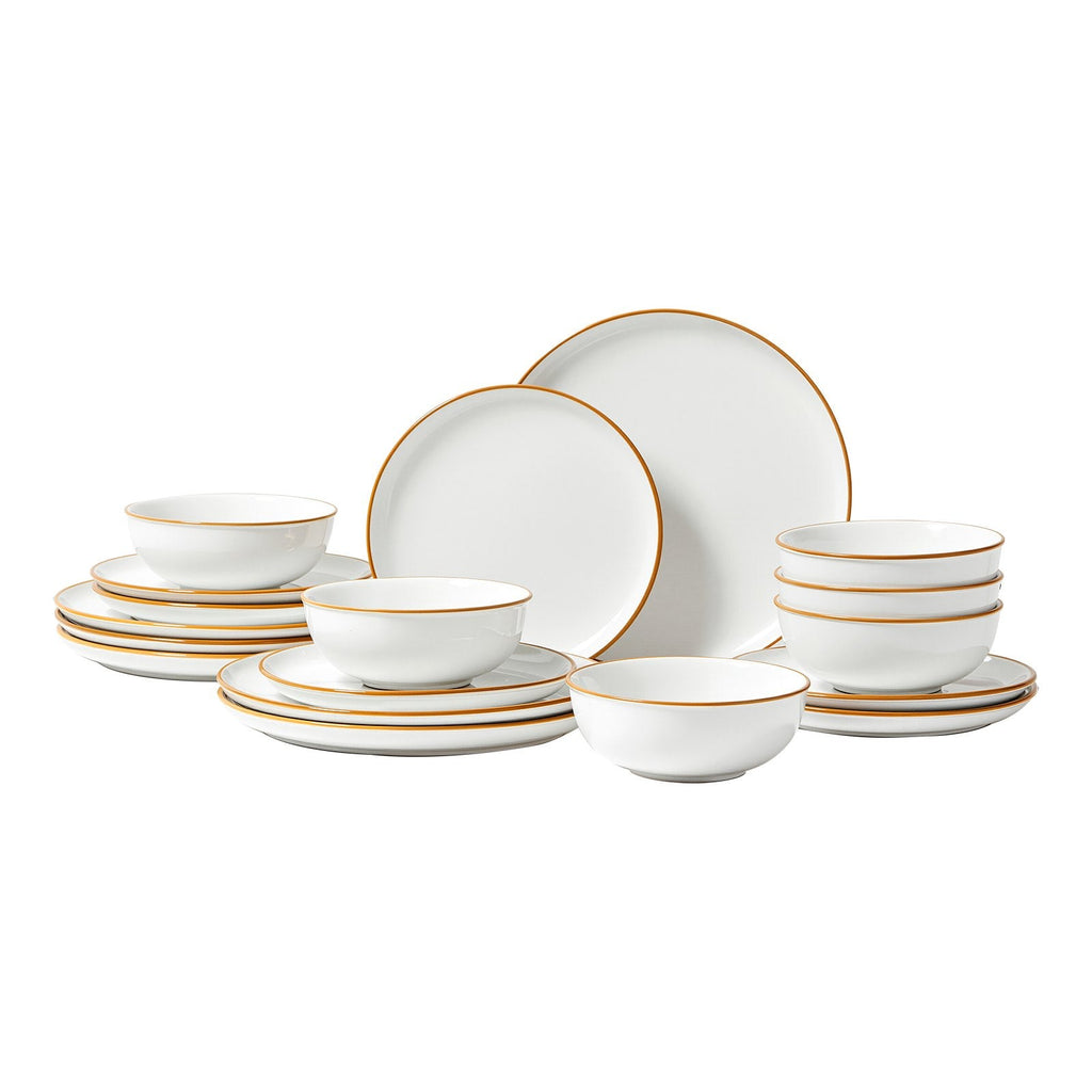 18-Piece Ceramic Dinnerware Set (Service for 6)