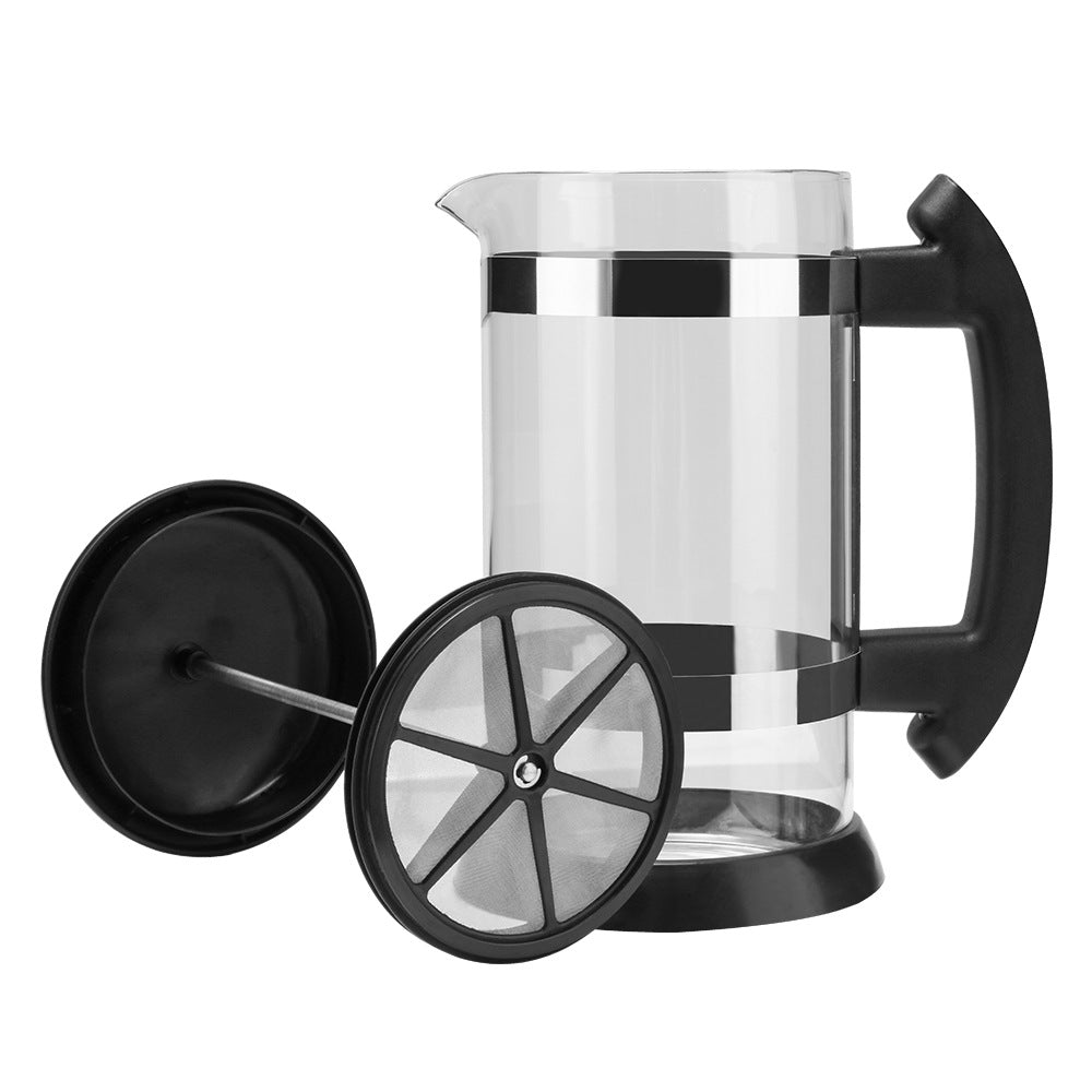 Glass French Press Coffee Maker (1L)