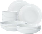 Bone China Dinnerware Set (12-Piece, Service for 4)