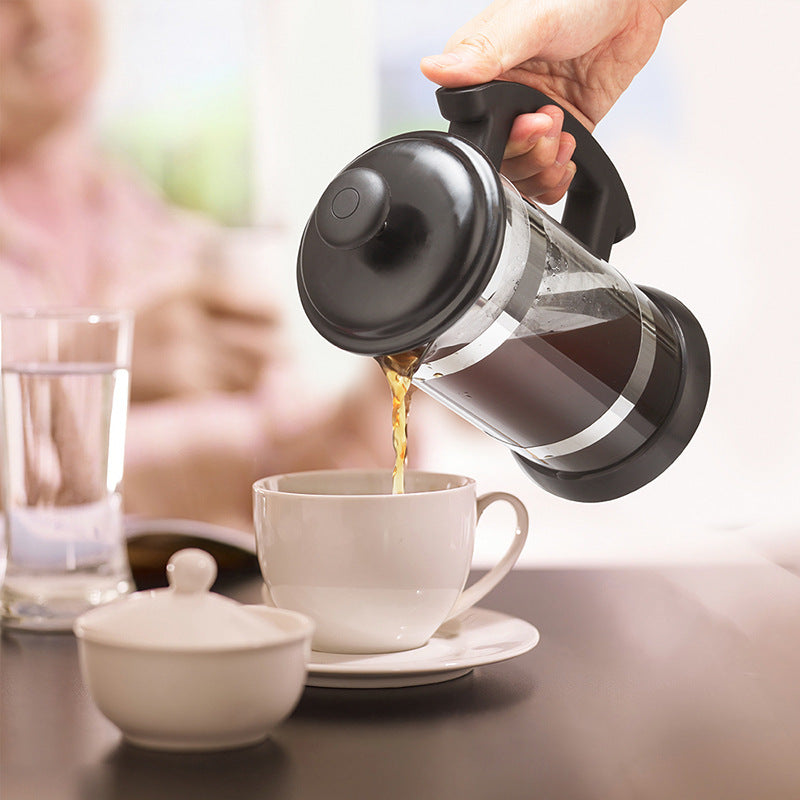 Glass French Press Coffee Maker (1L)