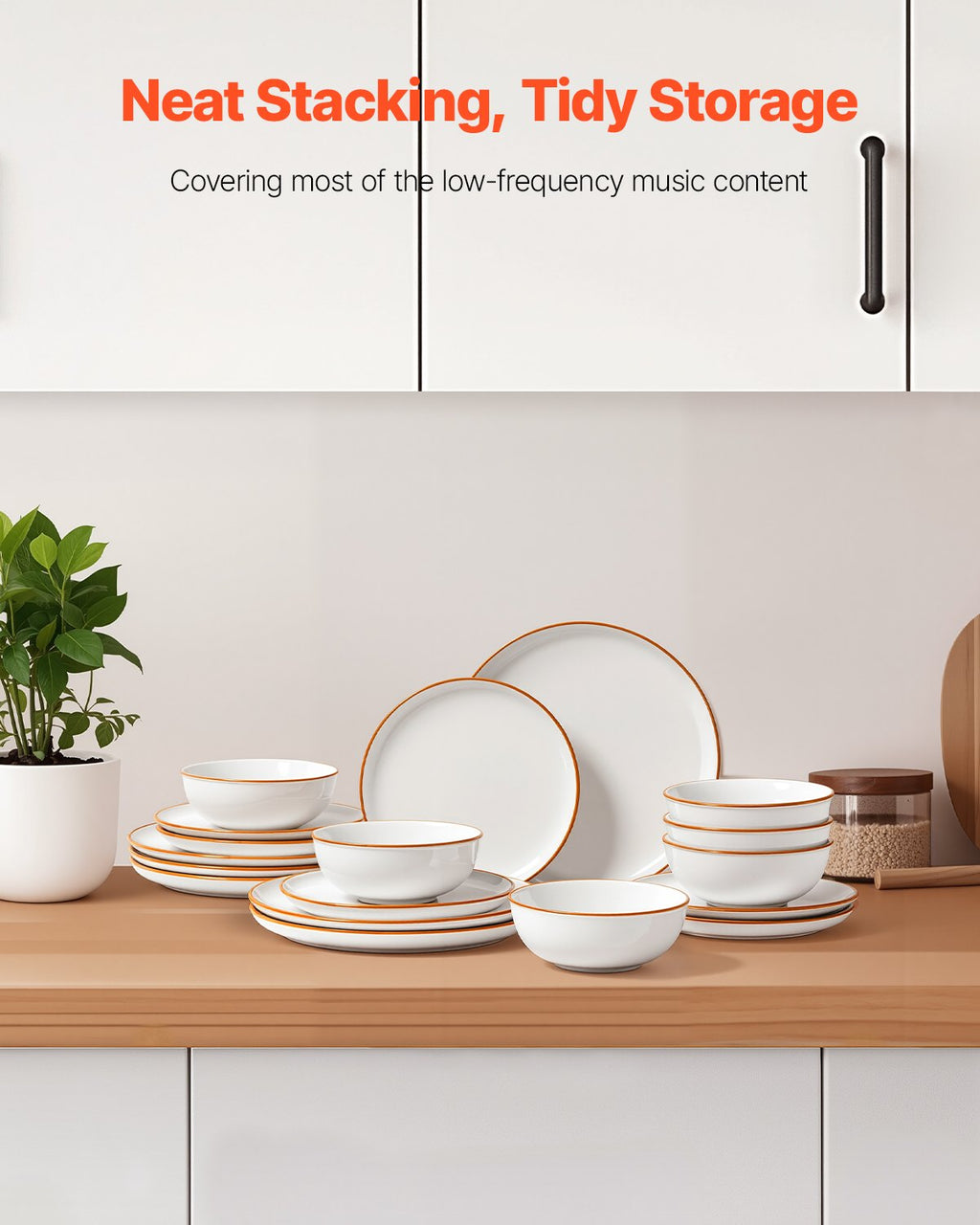 18-Piece Ceramic Dinnerware Set (Service for 6)