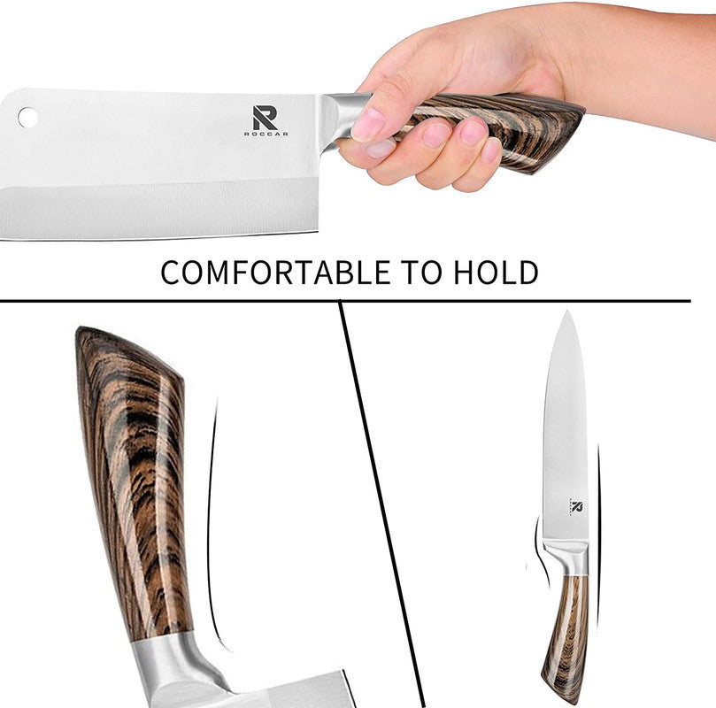 Kitchen Knife Block Set (8-Piece)