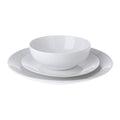 White Porcelain Dinnerware Set (12-Piece)