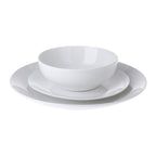 White Porcelain Dinnerware Set (12-Piece)