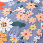 Floral Waterproof Apron with Pocket