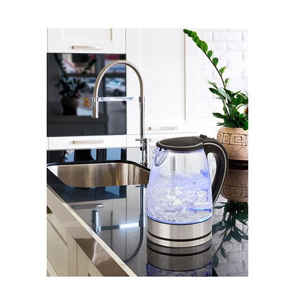 Glass Electric Kettle with LED Light (1.7L)