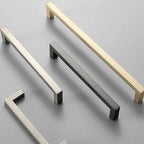 Brushed Aluminum Cabinet Handles