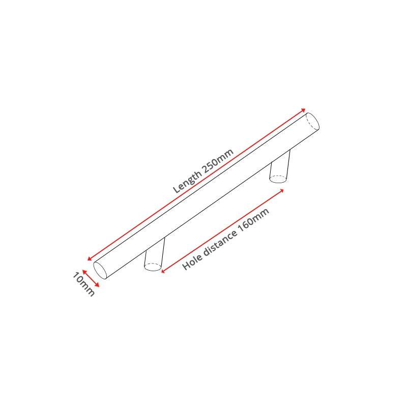 Modern Stainless Steel Cabinet Pulls