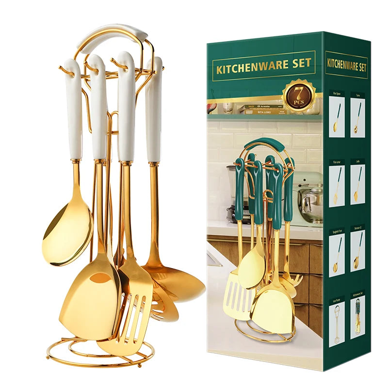 Stainless Steel Kitchen Utensil Set (6-Piece)