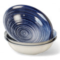 Porcelain Soup & Cereal Bowls (Set of 4, Deep Tide)