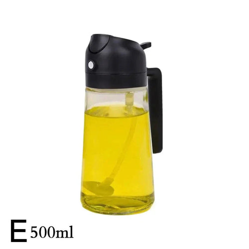 2-in-1 Oil Sprayer and Dispenser Bottle