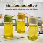 2-in-1 Oil Sprayer and Dispenser Bottle