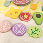 Wooden Play Kitchen Cookware Set