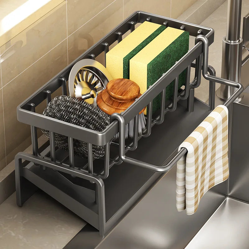 Over-Faucet Spice Storage Shelf