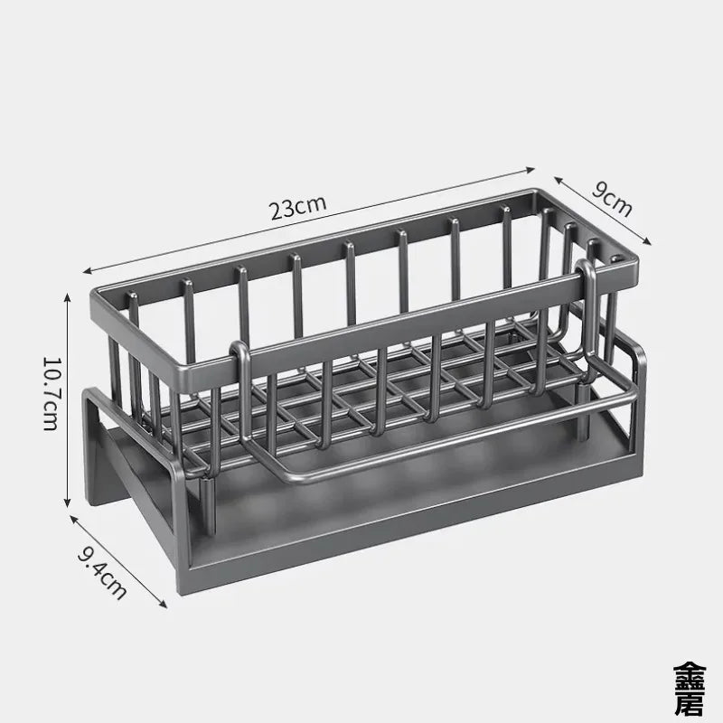 Tap-Mounted Sink Spice Shelf