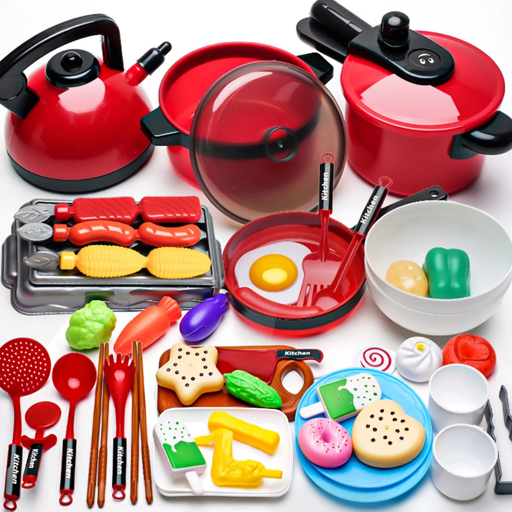 Kids' Pretend Cooking Play Set