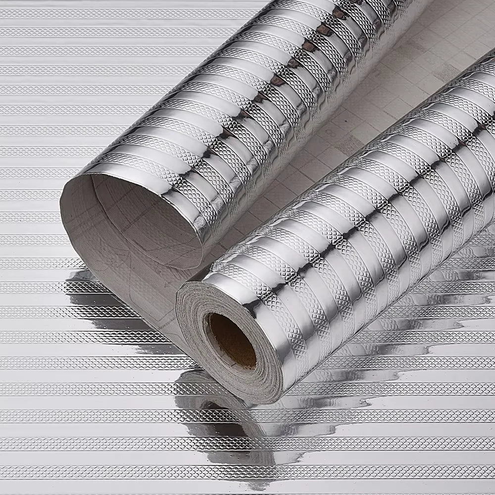 Oil-Proof Aluminum Foil Wall Stickers