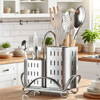 Stainless Steel Cutlery Holder