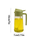 2-in-1 Oil Sprayer and Dispenser Bottle