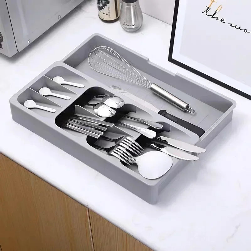Drawer Cutlery Organizer Tray