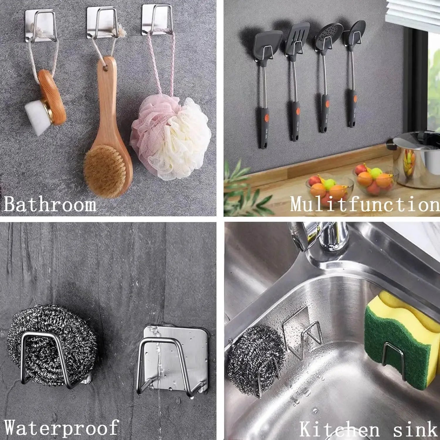 Wall-Mounted Pot Lid Rack