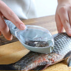 Fish Scale Scraper with Lid