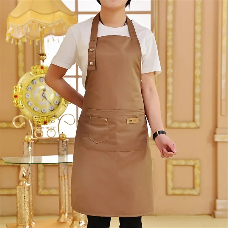 Canvas Bib Apron for Kitchen & Work