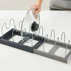 Expandable 6-Shelf Cabinet Organizer