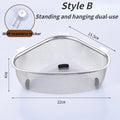 Stainless Steel Corner Sink Strainer