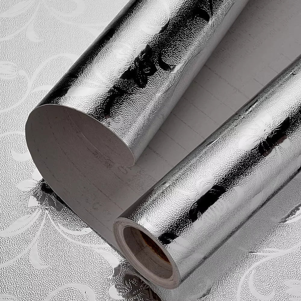 Oil-Proof Aluminum Foil Wall Stickers