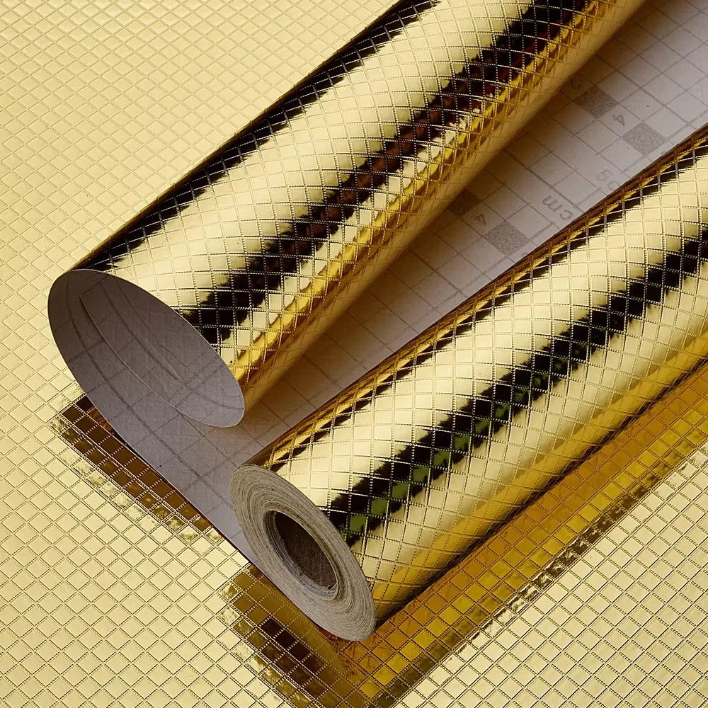 Oil-Proof Aluminum Foil Wall Stickers