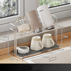 2-Tier Hanging Cup Rack