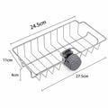 Over-Faucet Sponge & Towel Rack