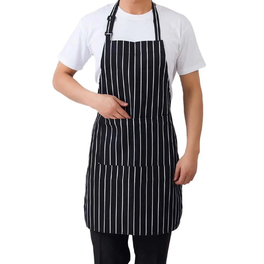 Halterneck Apron with 2 Pockets