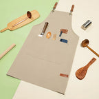 Canvas Apron with Large Pockets
