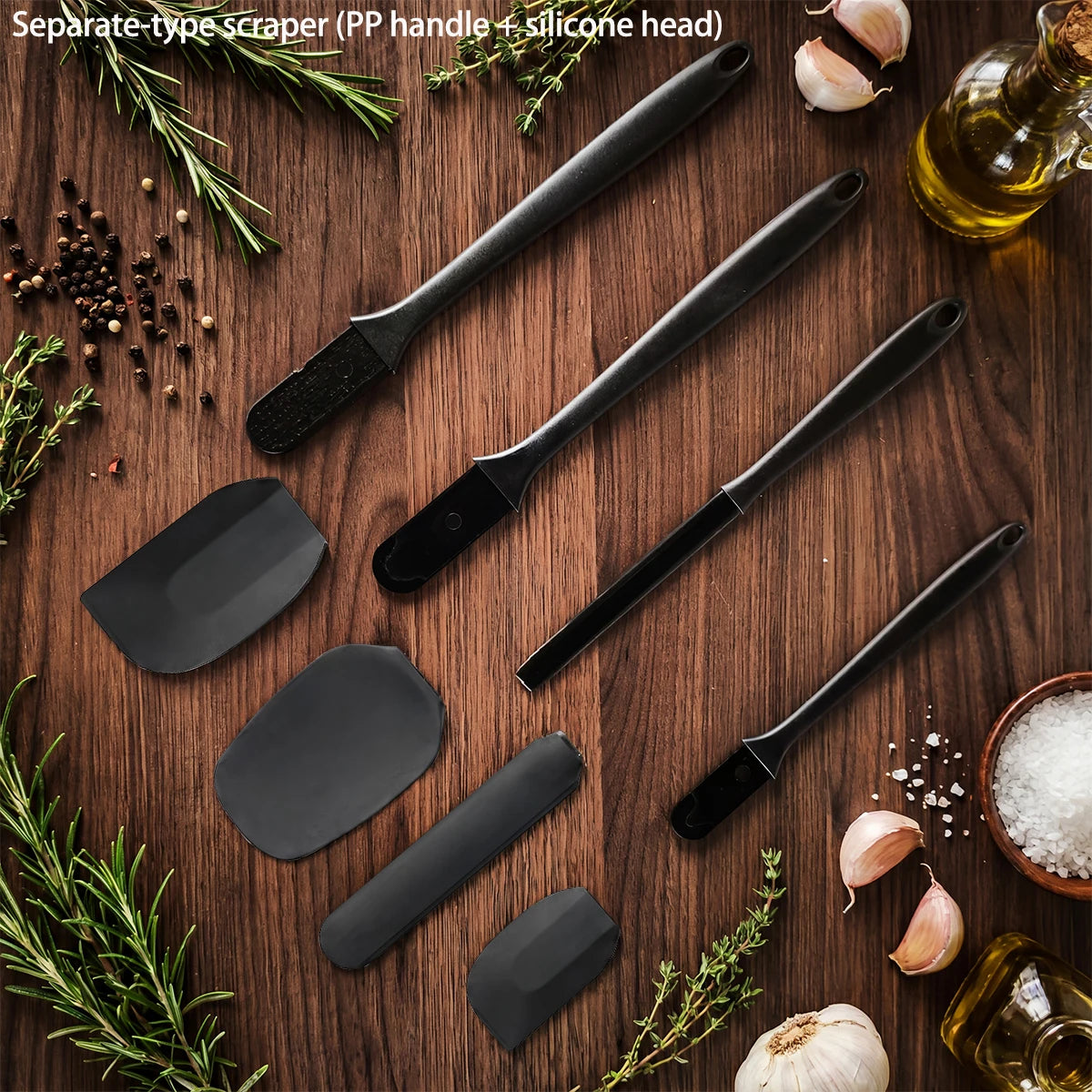 6-Piece Silicone Baking Utensil Set
