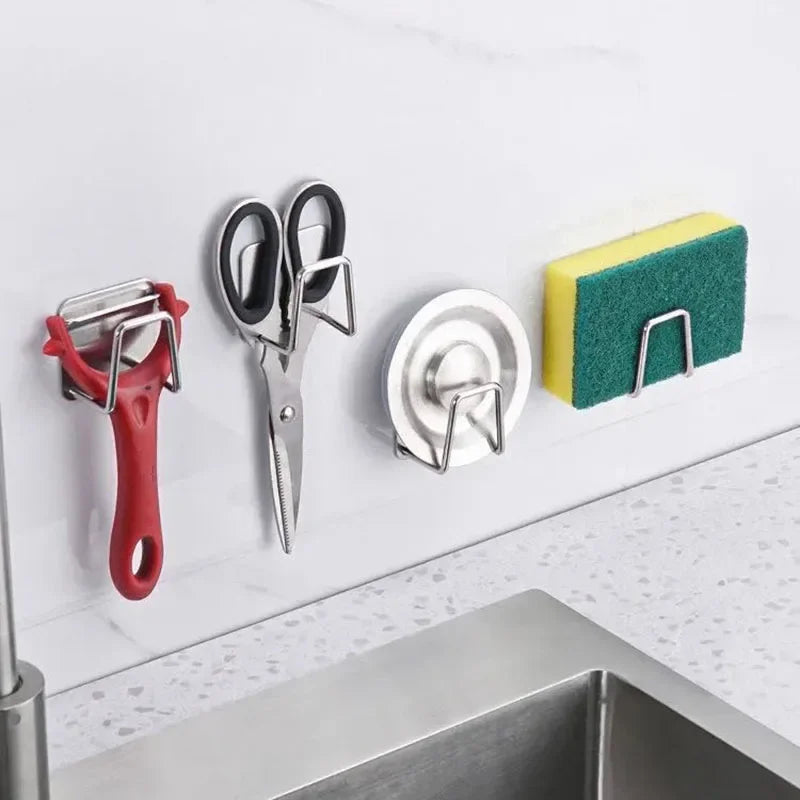 Wall-Mounted Pot Lid Rack
