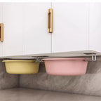 Wall-Mounted Pot Lid Rack