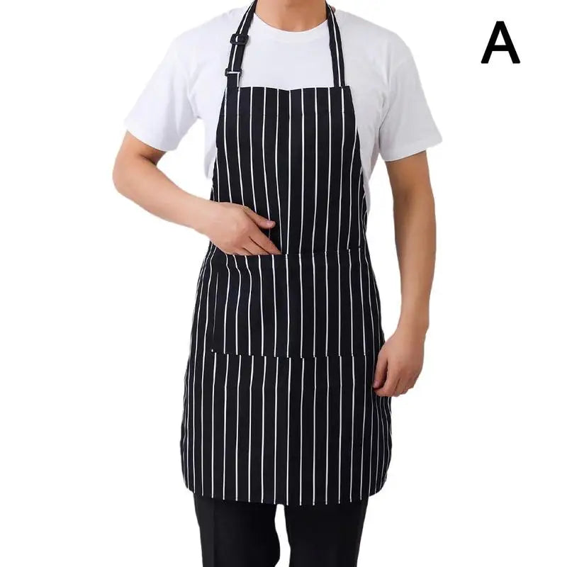 Halterneck Apron with 2 Pockets