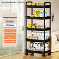 5-Tier Rolling Kitchen Cart