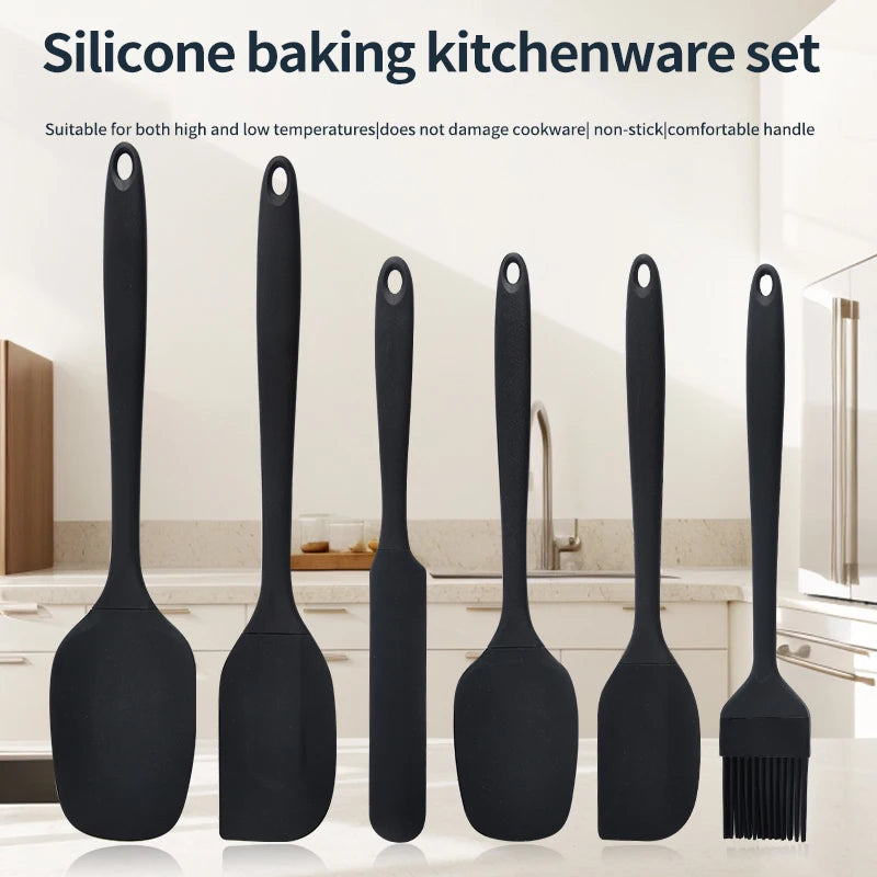 6-Piece Silicone Baking Utensil Set