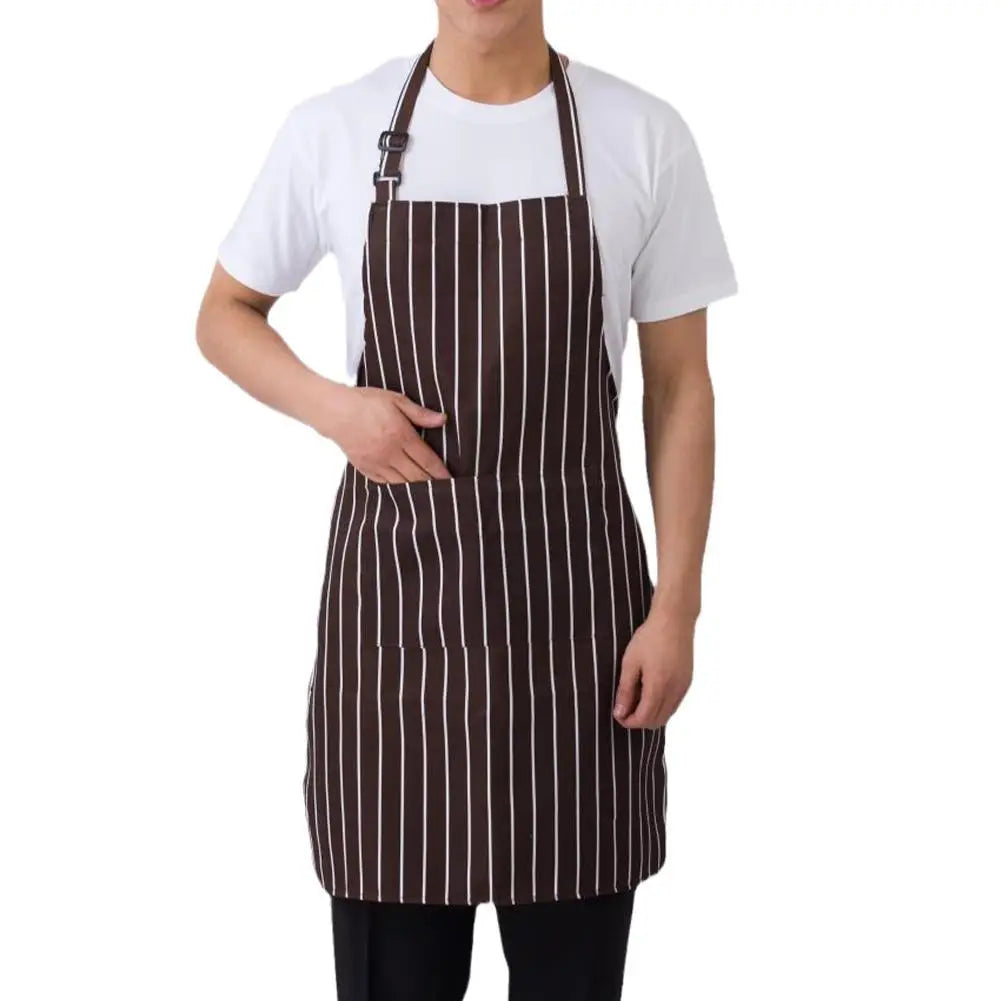Halterneck Apron with 2 Pockets