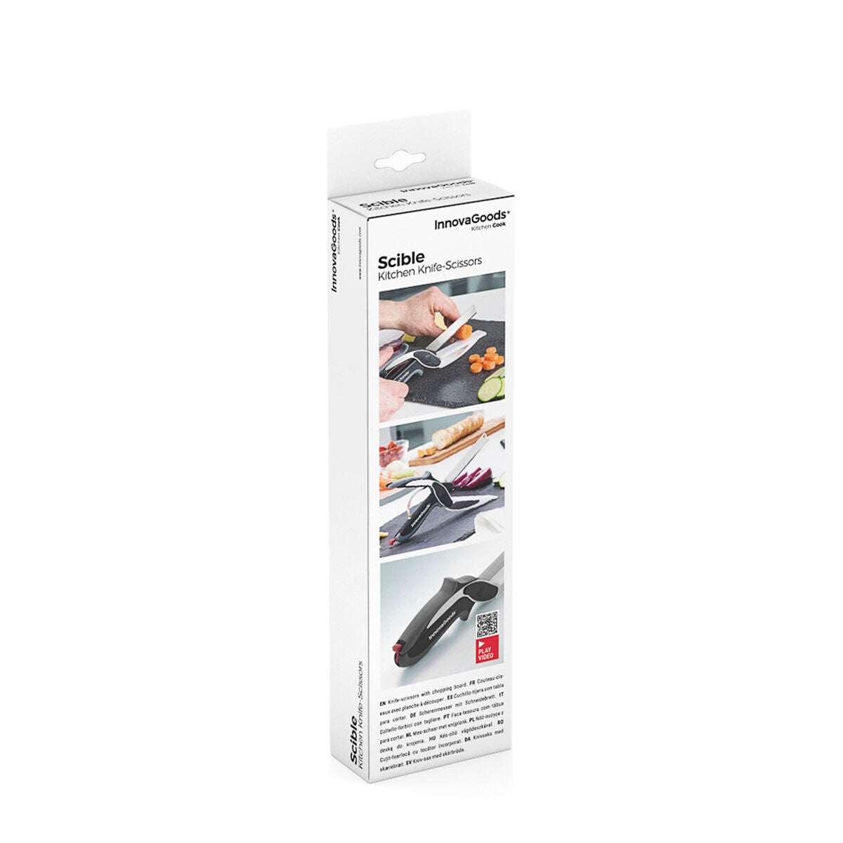 2-in-1 Kitchen Scissors with Cutting Board