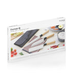 Damascus-Style Knife Set with Carry Case (3-Piece)