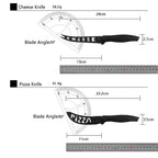 Kitchen Knife Set with Block & Sharpener (17-Piece)
