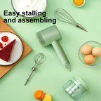 Cordless Rechargeable Electric Egg Beater