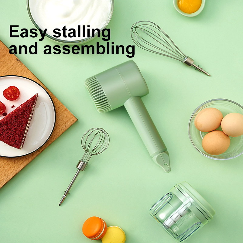 Cordless Rechargeable Electric Egg Beater