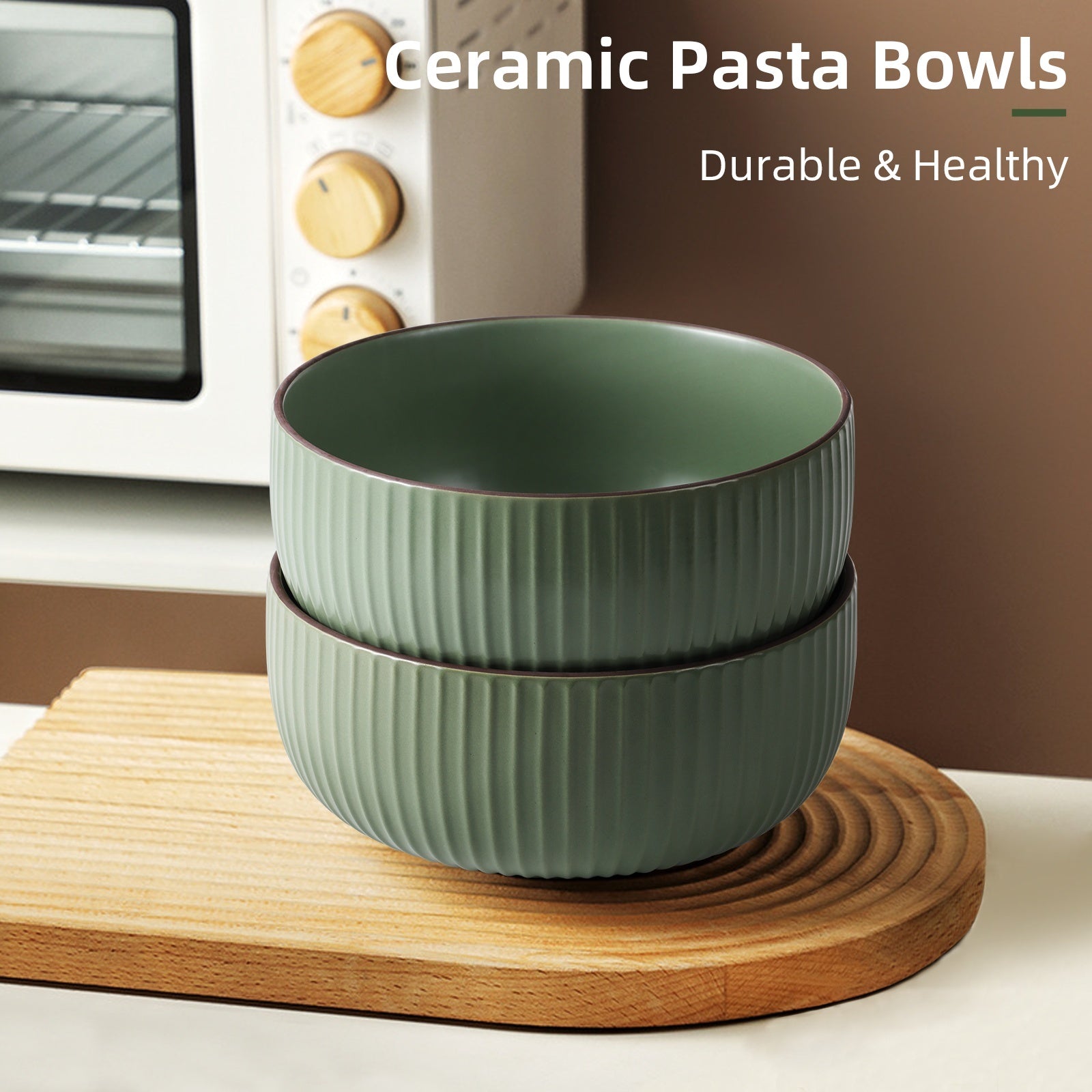 46 oz Ceramic Bowl Set of 4