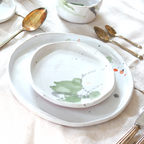 Handmade Watercolour Salad Plate