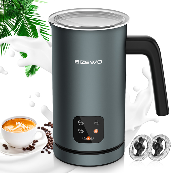 4-in-1 Automatic Milk Frother & Steamer (Hot & Cold)